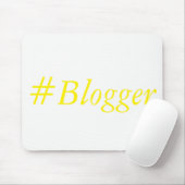 #Blogger Mousemat Muismat (Met muis)