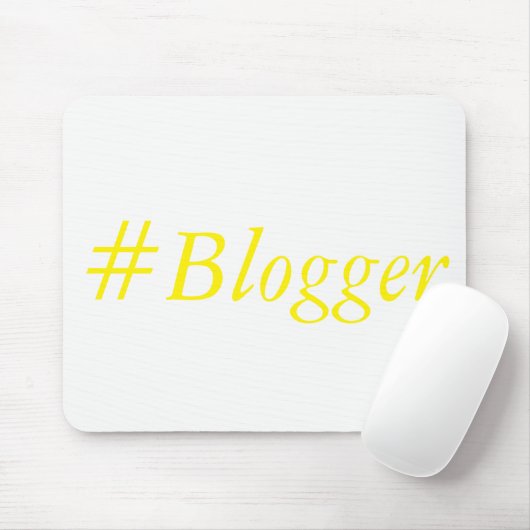 #Blogger Mousemat Muismat (Met muis)