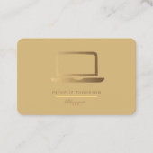 Blogger QR Code Carte de visite (Devant)