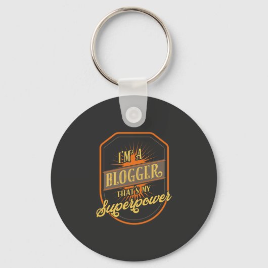 Blogger Sleutelhanger (Voorkant)