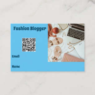 Blogger Visitekaartje