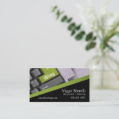 Blogger Writer Editor Internet WordPress Blog Visitekaartje (Staand voorkant)