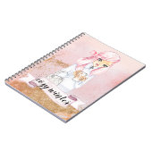 blogueur d'hiver cosy fille planificateur carnet (Côté gauche)