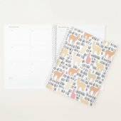 Blok Alpacas Pattern Planner (Display)
