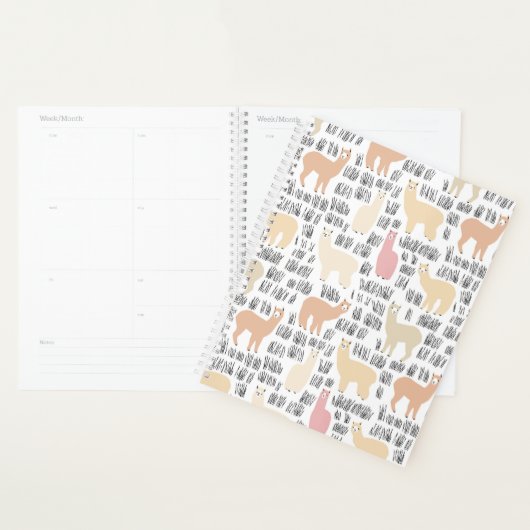 Blok Alpacas Pattern Planner (Display)