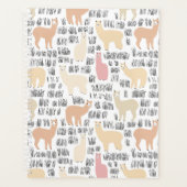 Blok Alpacas Pattern Planner (Voorkant)