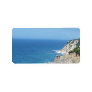 Blok Island Bluffs - Block Island, Rhode Island Etiket