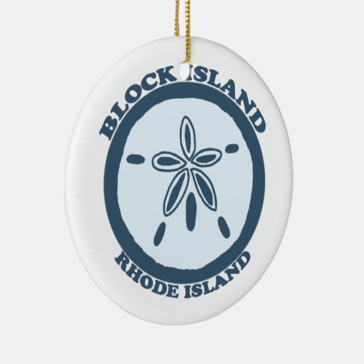 Blok Island Keramisch Ornament (Rechts)