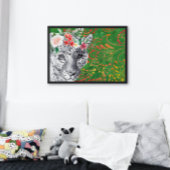 Blok Oerwoud Blok Poster