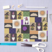 Blok Patchwork (Zonne Corona) Tissuepapier (Craft)