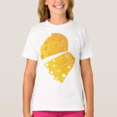 Blok van Cheese Meisjes T-shirt (Voorkant)