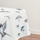 Blok van de gevechtsvogels ter illustratie tafelkleed (Voorbeeld)