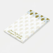 Blok van het Zee | Jouw namen toevoegen Post-it® Notes (Schuin)