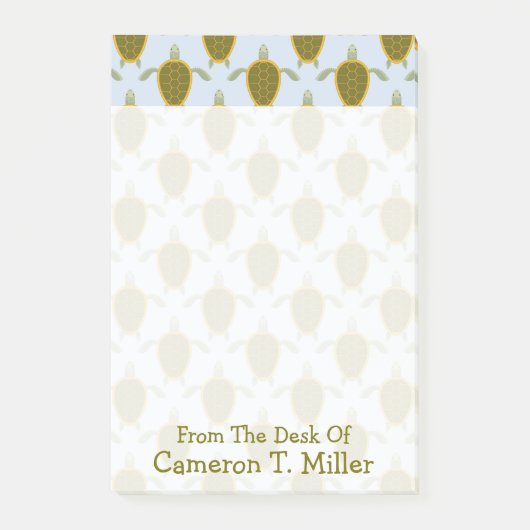 Blok van het Zee | Jouw namen toevoegen Post-it® Notes (Voorkant)