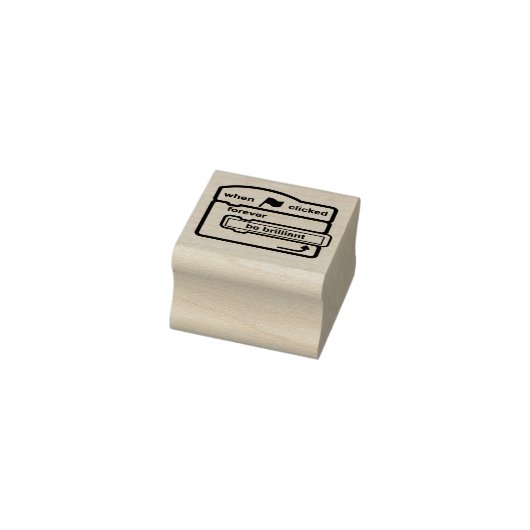 Blokcoderingsstempel Rubberstempel (Stempel)