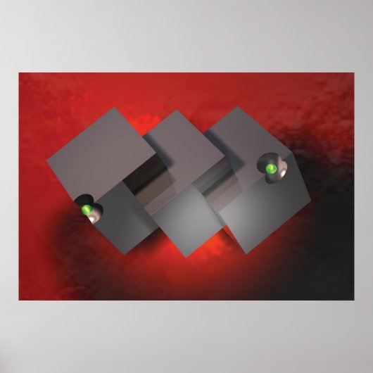 blokjes poster (Voorkant)