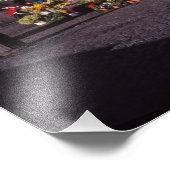 Blokkeerstallenmarkt Rome Foto Afdruk (Hoek)