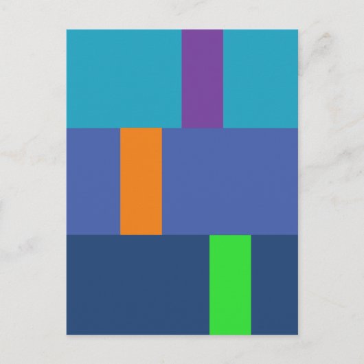 Blokken 1 briefkaart (Voorkant)