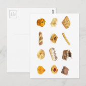 Blokken en gebak briefkaart (Voorkant / Achterkant)