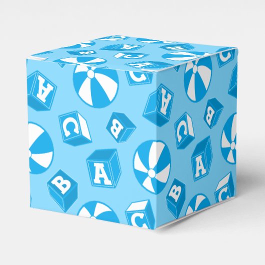 Blokken en kogels van ABC Bedankdoosjes (Voorkant Zijde)