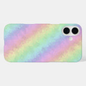 Blokken in pasteelkleuren 3D-regenboogkunst Case-Mate iPhone Case (Achterkant (horizontaal))