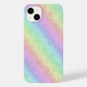 Blokken in pasteelkleuren 3D-regenboogkunst Case-Mate iPhone 14 Plus Hoesje