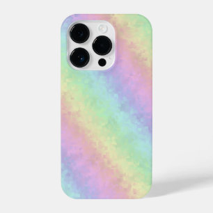 Blokken in pasteelkleuren 3D-regenboogkunst iPhone 14 Plus Hoesje