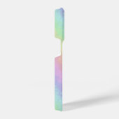 Blokken in pasteelkleuren 3D-regenboogkunst iPhone Hoesje (Rechterkant)