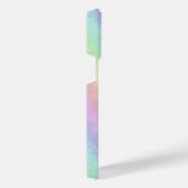Blokken in pasteelkleuren 3D-regenboogkunst iPhone Hoesje (Rechterkant)
