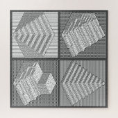 Blokken Maze Puzzle Legpuzzel (Horizontaal)