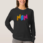 Blokken Meester mam Brick Builder T-shirt (Voorkant)