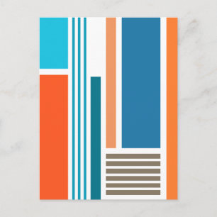 Blokken & Strepen 5 Briefkaart