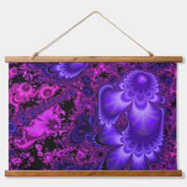 Blokkering fractale wand hangend wandkleed