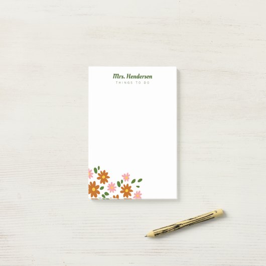 Blokkering Verplaatsen Opmerking Post-it® Notes (Op bureau)