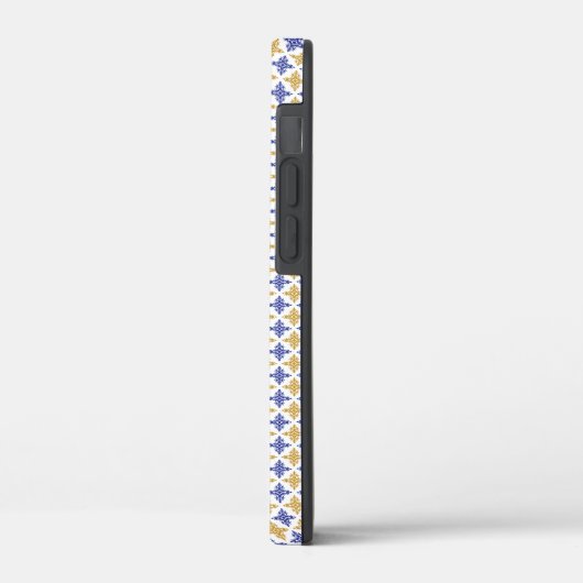 Blokkerpatroon Case-Mate iPhone Case (Achterkant / Links)