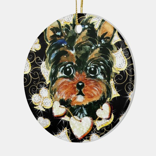 BLOKKERPOO KERAMISCH ORNAMENT (Links)