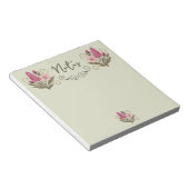 Bloknoot Delicate Flower Notepad Notitieblok (Schuin)