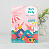 Blokpartij 2 kaart (Staand voorkant)