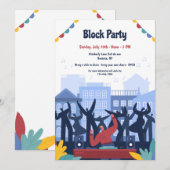 Blokpartij Kaart (Voorkant / Achterkant)