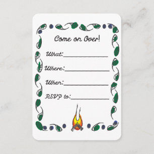 Blokpartijuitnodiging Kaart