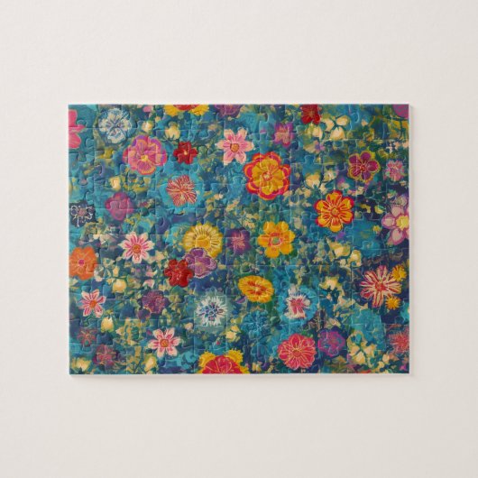  blokpatroon legpuzzel (Horizontaal)