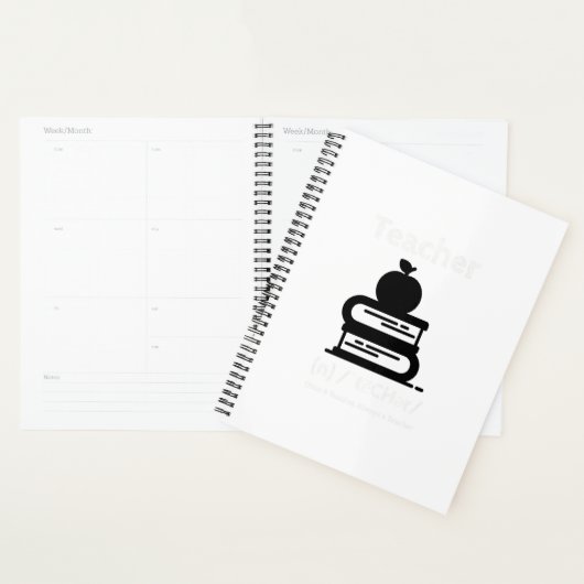 Blokplanner voor leraar planner (Display)