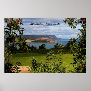 Blomidin, Nova Scotia Poster