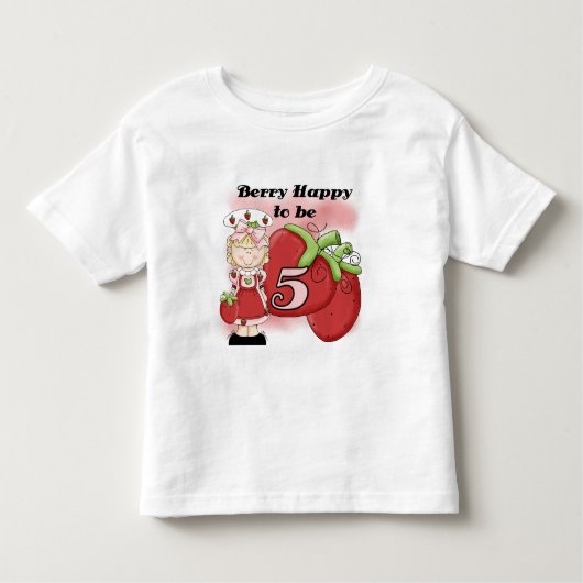 Blond Berry Heureux d'être 5 t-shirts et cadeaux (Devant)