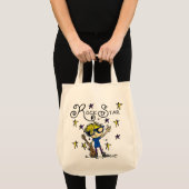 Blond Boy Rock Star Tote Bag (Voorkant (product))
