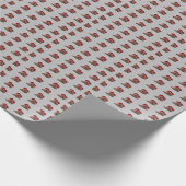 Blond Cocker Spaniel Heart Cadeaupapier (Hoek)