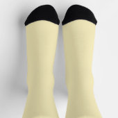 Blond (effen kleur) sokken (Top)