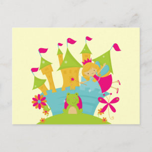 Blond Fairy Princess Briefkaart