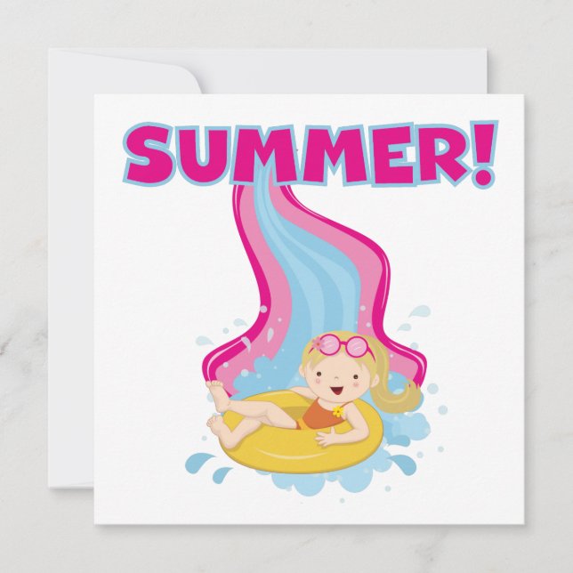 Blond Girl Summer (Voorkant)