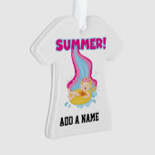 Blond Girl Summer Ornament (voorkant)